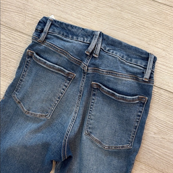 Good American Button Fly Good Legs Indigo Blue Skinny Jeans size 4/27 - Picture 5 of 10